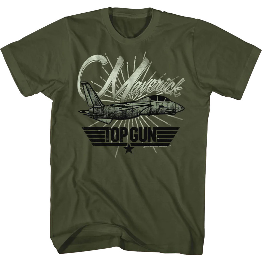 Retro Maverick Top Gun Tshirt